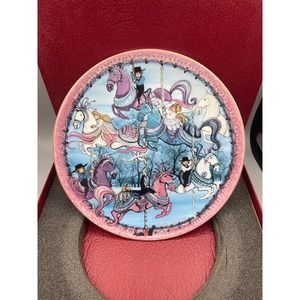 Anna Perenna Limited Edition Carousel Plate Art - Carousel Triptych